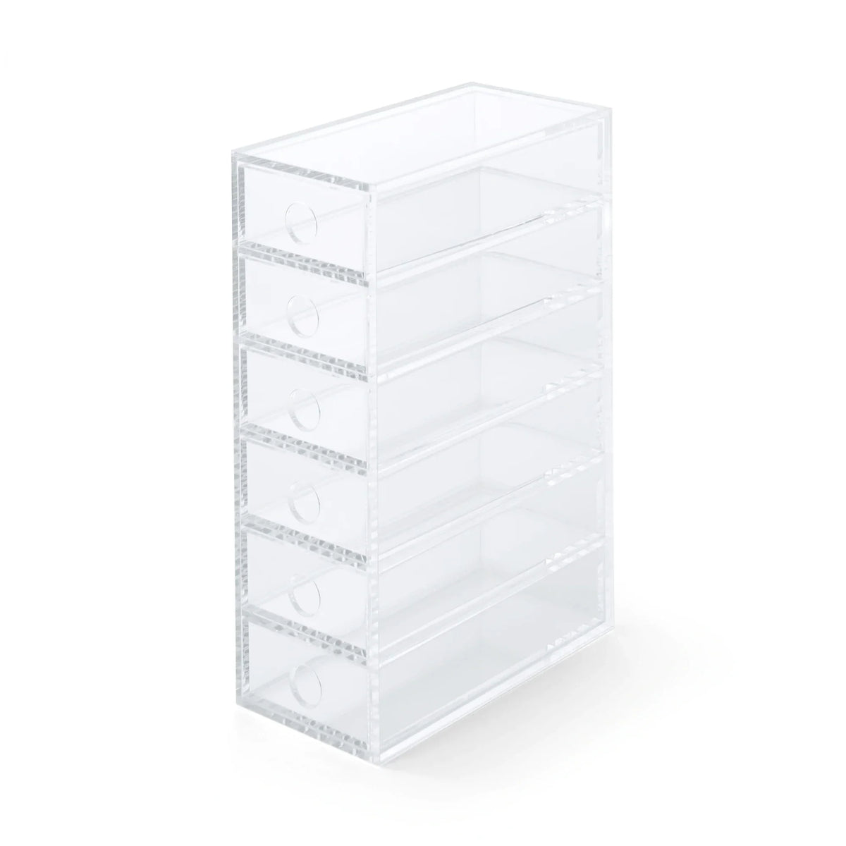 Acrylic Storage 6 Drawers Cubby
