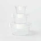 Clear Storage Container - Round (25.7 fl oz)
