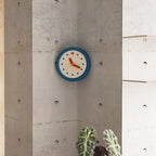 Blue Corner Time Clock